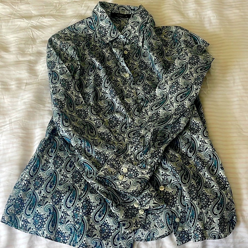 Etro paisley button down